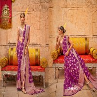 Kreshva Alaknanda Wholesale Twp Georgette With Weaving Butta Border Party Wear Sarees