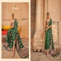 Kreshva Alaknanda Wholesale Twp Georgette With Weaving Butta Border Party Wear Sarees