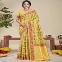 Bunawat Swarnprabha Wholesale Silk Sarees Catalog