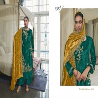 Esta Meher Wholesale Pure Silk Velvet With Fancy Cord Embroidery Work Winter Suits