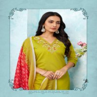 Paavis Kayal Wholesale Heavy Vertical Kurtis With Bottom And Dupatta