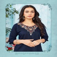 Paavis Kayal Wholesale Heavy Vertical Kurtis With Bottom And Dupatta
