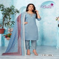 Paavis Kayal Wholesale Heavy Vertical Kurtis With Bottom And Dupatta