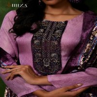 Ibiza Nemyra Wholesale Pure Mosrcco Silk With Velvet Patch Salwar Suits