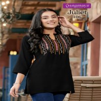 Rangmaya Juliet Wholesale Reyon Fabrics Tunics Short Tops