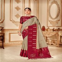 sumeru zilmil by siddharth silk mills fancy designer silk saree supplier