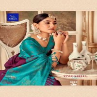 sumeru zilmil by siddharth silk mills fancy designer silk saree supplier