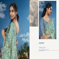 Kimora Premium Bagicha Wholesale Pure Brasso With Raw Silk With Work Designer Sarees