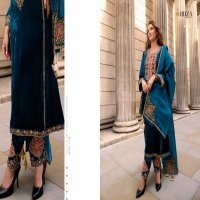 Ibiza Zairah Vol-2 Wholesale Pure Viscose Velvet With Embroidery Work Winter Suits