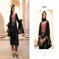 Ibiza Zairah Vol-2 Wholesale Pure Viscose Velvet With Embroidery Work Winter Suits