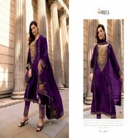 Ibiza Zairah Vol-2 Wholesale Pure Viscose Velvet With Embroidery Work Winter Suits