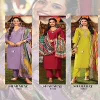 Anju Shararat Vol-8 Wholesale Kurti Pant With Digital Print Dupatta Catalog