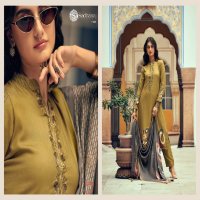 Sadhana Swara Wholesale Viscose Pashmina With Fancy Work Winter Suits