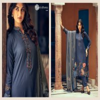 Sadhana Swara Wholesale Viscose Pashmina With Fancy Work Winter Suits
