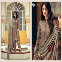 Sadhana Swara Wholesale Viscose Pashmina With Fancy Work Winter Suits