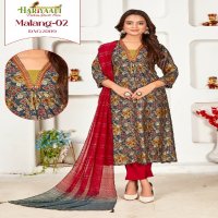 Hariyaali Malang Vol-2 Wholesale Kali Pattern Readymade Suits Combo