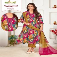 Hariyaali Malang Vol-2 Wholesale Kali Pattern Readymade Suits Combo