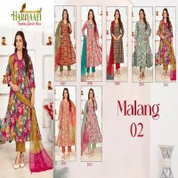 Hariyaali Malang Vol-2 Wholesale Kali Pattern Readymade Suits Combo