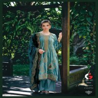 gull jee gul nasreen heavy embroidery velvet designer suits