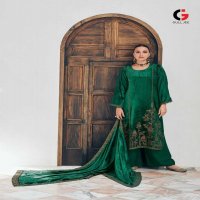 gull jee noor e fiza viscose velvet designer winter suits