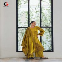 gull jee noor e fiza viscose velvet designer winter suits