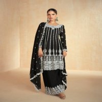 vihani by aashirwad creation chinon readymade exclusive 3pcs dress