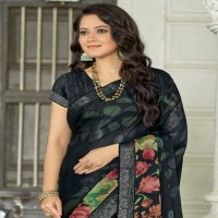 barkha by saumya chinon viscose classic best saree online