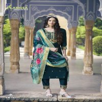 Karissa Riya Wholesale Viscose Gadwal Silk Kurtis With Pant And Dupatta