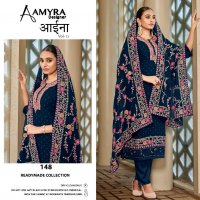 Amyra Aaina Vol-11 Wholesale Heavy Real Georgette Designer Salwar Suits