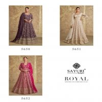 Sayuri Royal Wholesale Real Georgette Designer Gown Catalog