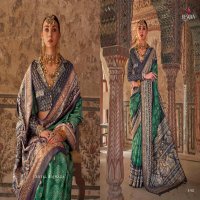 Rewaa Padmavat Vol-3 Wholesale Poly Viscose Silk With Aqua Finish Designer Sarees