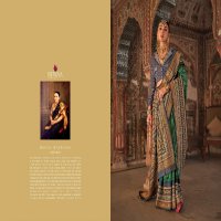 Rewaa Padmavat Vol-3 Wholesale Poly Viscose Silk With Aqua Finish Designer Sarees