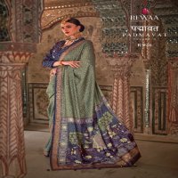 Rewaa Padmavat Vol-3 Wholesale Poly Viscose Silk With Aqua Finish Designer Sarees