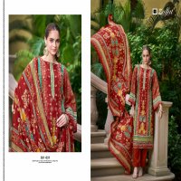 Zulfat Sanjeeda Wholesale Pure Jam Cotton With Embroidery Dress Material