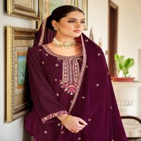 Alok Shabnam Wholesale Premium Velvet With Designer Work Winter Suits