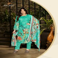 Roli Moli Jasmeen Wholesale Pashmina Fabrics Winter Dress Material