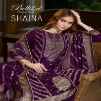 Belliza Shaina Wholesale Pure Viscose Pashmina Twill Jacquard Winter Suits