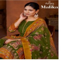 Radhika Azara Malika Wholesale Pure Lawn Cotton With Aari Work Dress Material