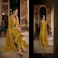 lily And lali silkyness vol 3 organza jacquard trendy readymade 3pcs dress