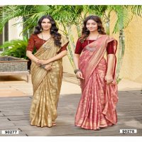 saumya divisha dull moss brasso printed saree