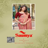 saumya divisha dull moss brasso printed saree