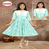 DT Devi Rang Vol-2 Kurtis D.no 8650 Wholesale Kids Kurtis Combo