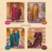 Glossy Simar Libas E Khaas Wholesale Pure VIscose Velvet Winter Salwar Suits