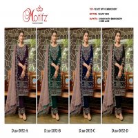 Motifz D.no 2032 Wholesale Velvet 9000 Pakistani Concept Salwar Suits