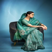 klanjali by kala jamun tissue silk fashionable saree with blouse