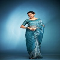 klanjali by kala jamun tissue silk fashionable saree with blouse