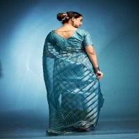 klanjali by kala jamun tissue silk fashionable saree with blouse