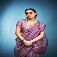 klanjali by kala jamun tissue silk fashionable saree with blouse