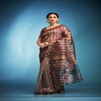 klanjali by kala jamun tissue silk fashionable saree with blouse