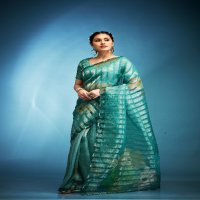 klanjali by kala jamun tissue silk fashionable saree with blouse